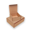 SSBM 9" x 9" x 3" ECT-32B Kraft Literature Shipping Mailers 50/Case