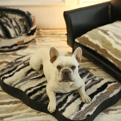 Washable Chenille Pet Bed Large Cushion Dog Bed