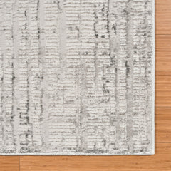 Divina Area Rug, Aloma Cream & Gray, 5'3" x 7'