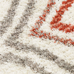 Mohawk Laguna Tribal Diamond Coral Area Rug, 5' x 8'