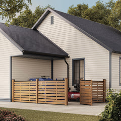 GoFence Composite 45" x 6' Trellis Fence Kit